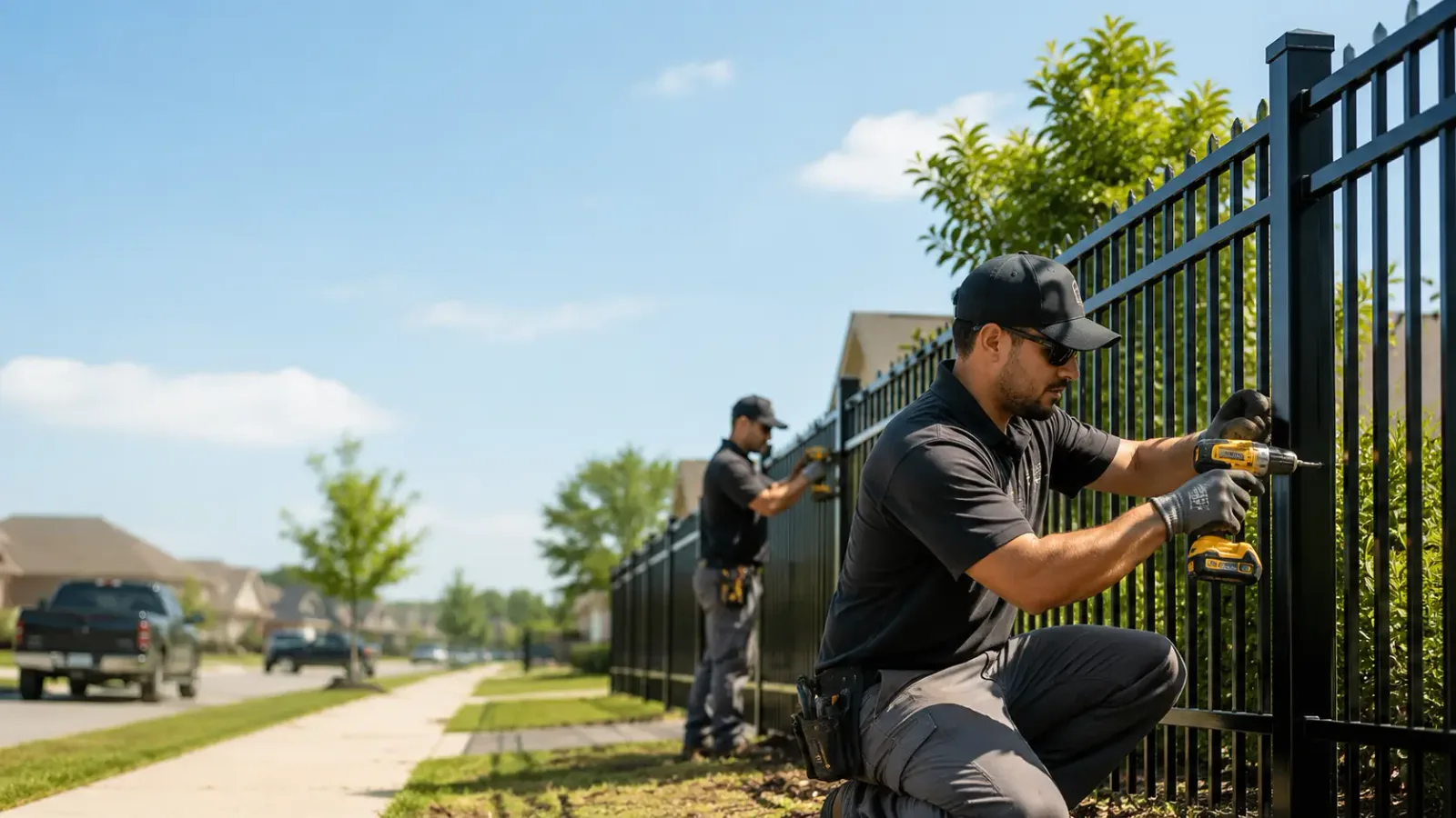 Metal Fence Installation in Eaton Rapids, MI
